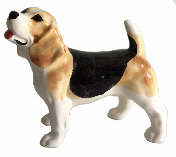 фото Бигль фарфоровая статуэтка