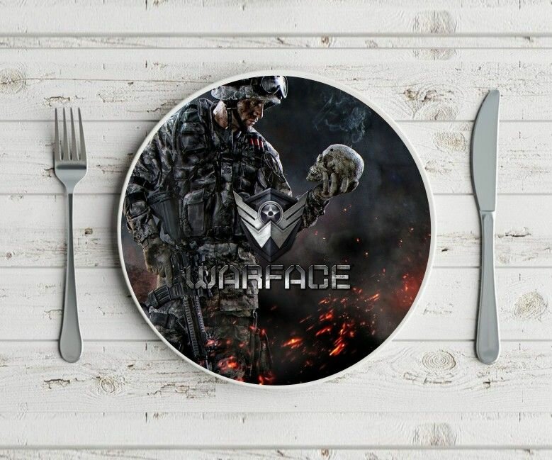 Тарелка Warface, Варфейс №8