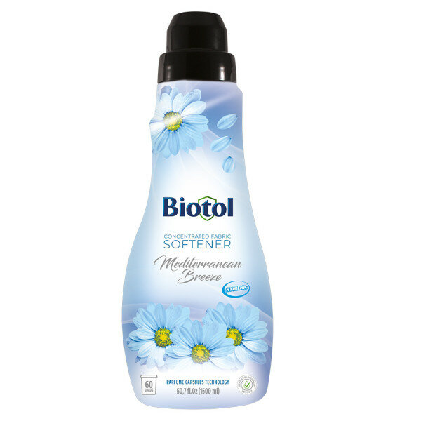 Кондиционер для белья Bilesim BIOTOL Mediterrean Breeze концентрат 1500мл 8698898465517