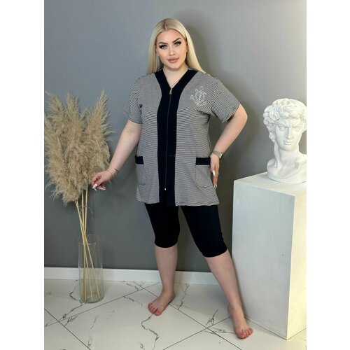 Комплект , размер 56, черный