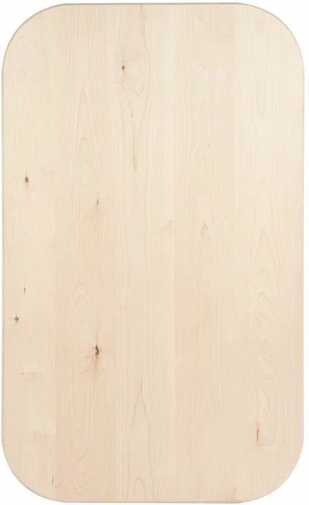 фото Столешница овальная береза сорт АВ 28х600x1200 мм