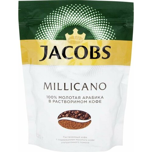 Кофе молотый Jacobs Millicano 120г 2шт