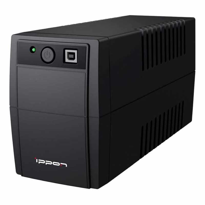 ИБП Ippon Back Basic 850 480Вт/850VA EURO(2) черный