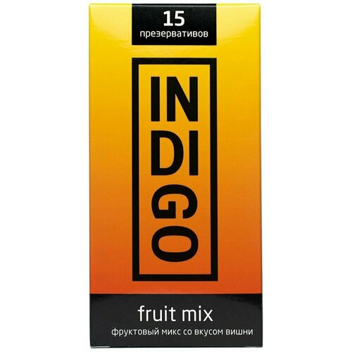 Презервативы Indigo Fruit mix 15шт х 2шт