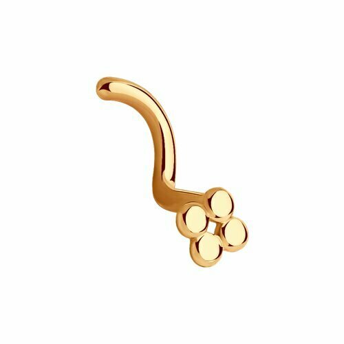 Пирсинг Diamant, золото, 585 проба, средний вес 0.19 гр.
