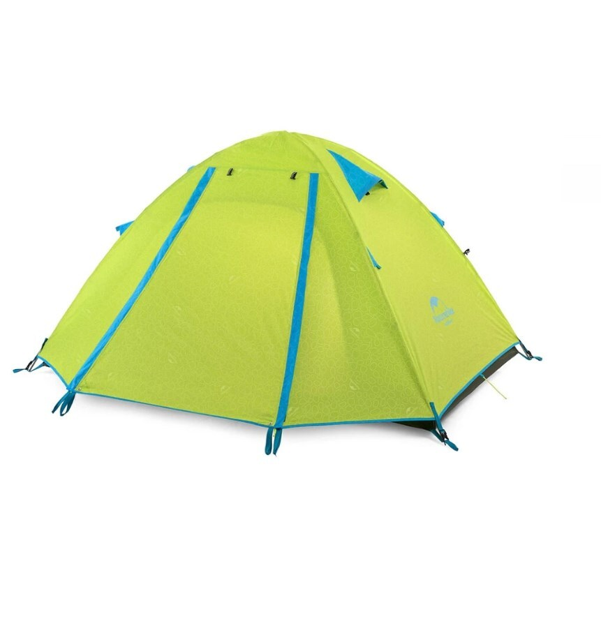 фото Палатка Naturehike P-Series 3-местная, алюминиевый каркас, желтая