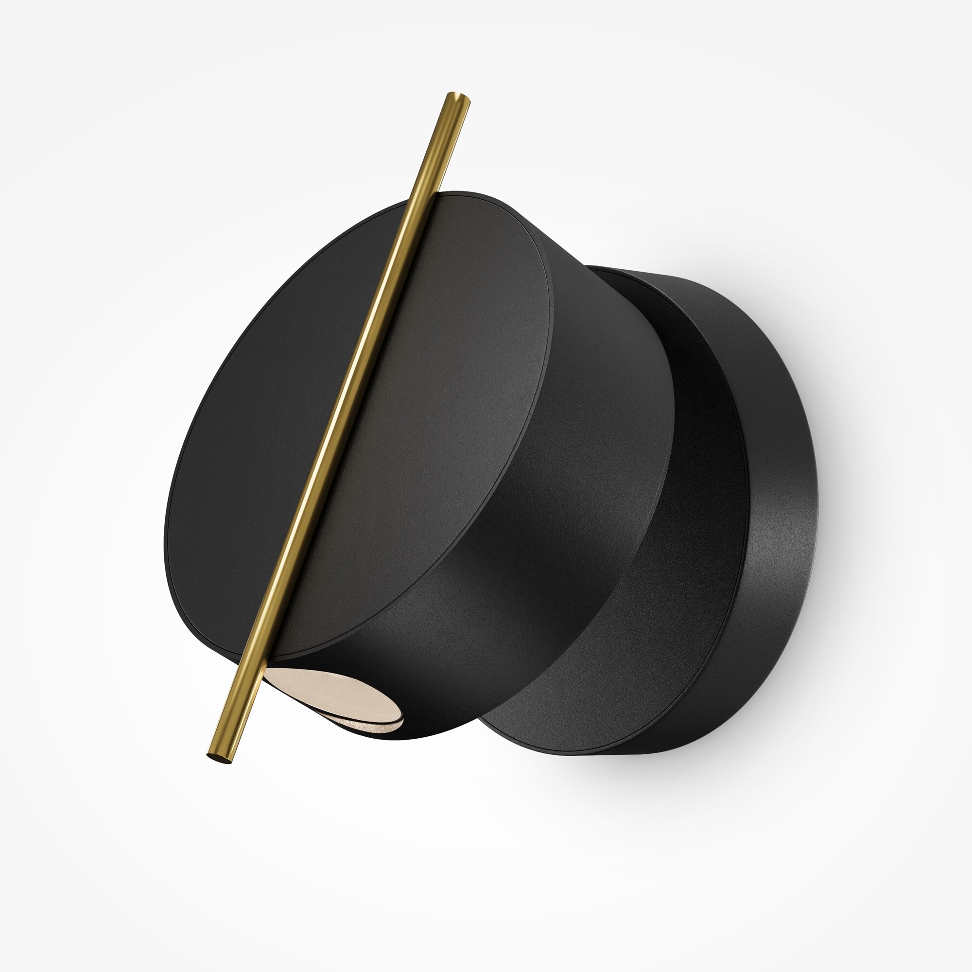 фото Настенный светильник Maytoni Nuance MOD180WL-L4B3K1, LED, кол-во ламп:1шт, Черный