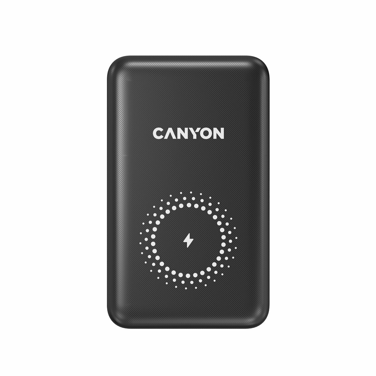 Аккумулятор внешний портативный Canyon беспроводной, магнитный, 10000mAh, 2*USB-C/Lightning, 2*USB-A/USB-C PD, grey - фото №2