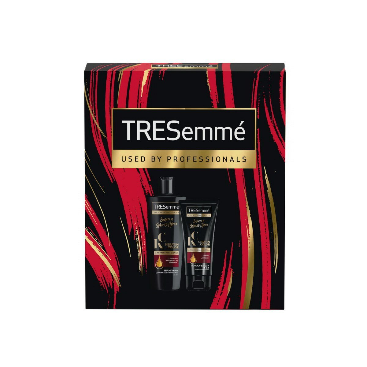 Набор подарочный Tresemme, Шампунь 230 мл + маска для волос Защита и яркость цвета 200 мл - фото №10