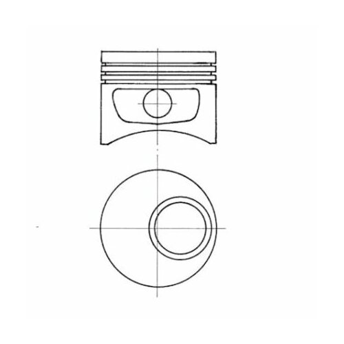 Поршень Ford Escort Ford Fiesta MOPISAN MP3715-00