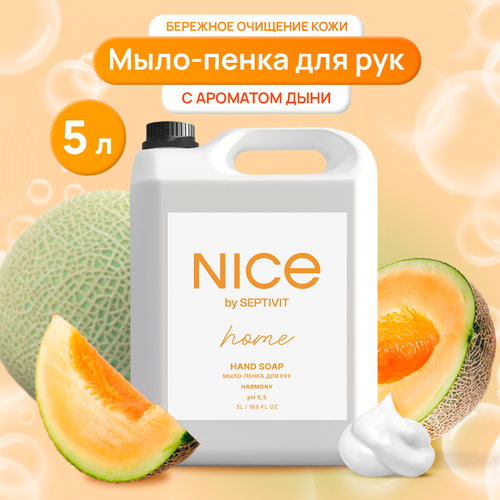 Nice by Septivit Мыло-пенка для рук HARMONY 5 л