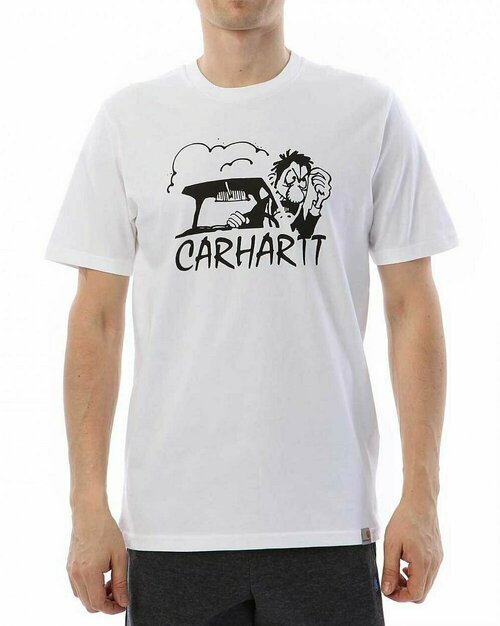 Футболка carhartt, размер M, белый