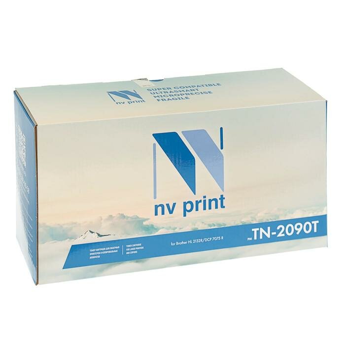 Картридж NV PRINT TN-2090T для Brother HL-2132R/DCP-7057R/7057W (2500k), черный