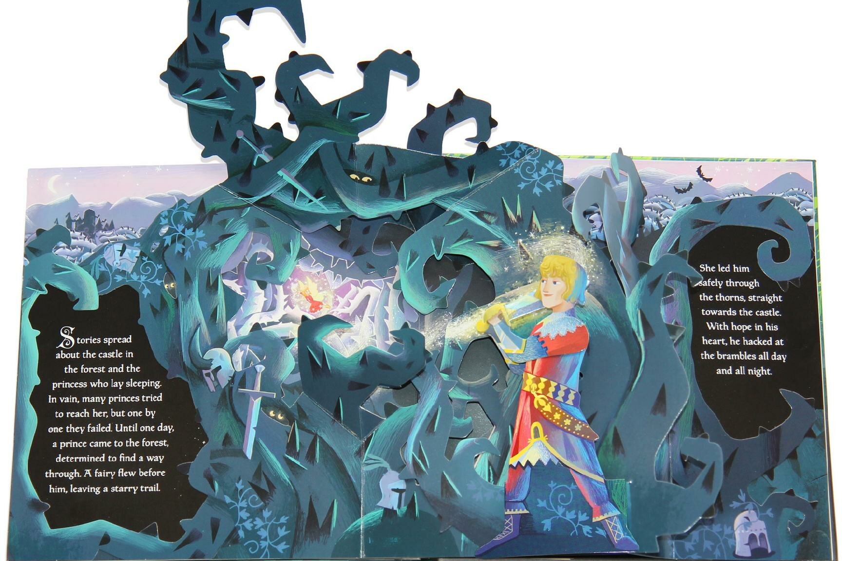 Спящая красавица. Сказки панорамки. Книга-панорама - Sleeping Beauty. Pop Up Fairy Tales - фото №2