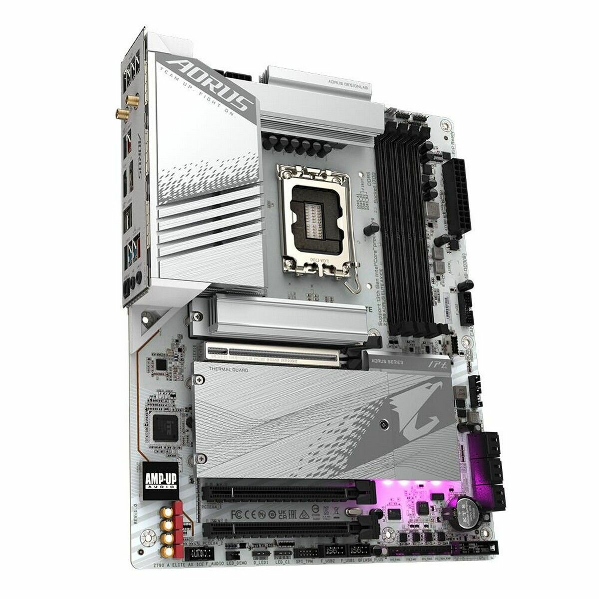 Материнская Плата Gigabyte Z790 Aorus Elite Ax Ice Lga1700 Intel Z790 ...