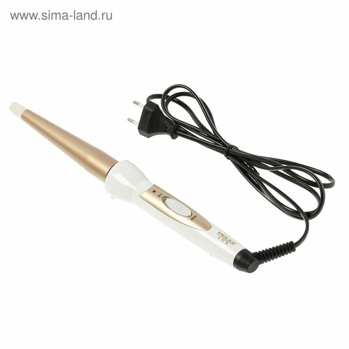 Плойка DELTA LUX DL-0628 25 Вт керамическое покрытие d13-25 мм до 180С белая 159200₽