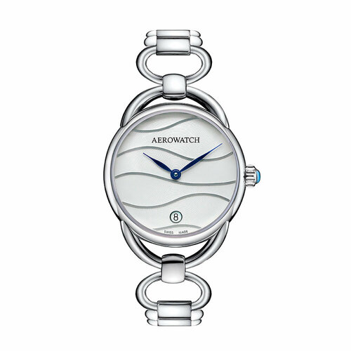 Наручные часы AEROWATCH Swiss Made 07977 AA03 M, серебряный