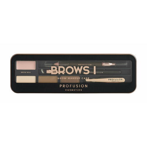 Набор для макияжа бровей Profusion Brows I Pro Makeup Case тени для бровей набор