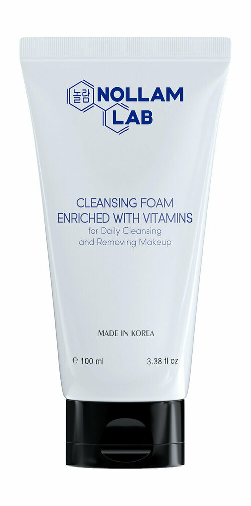 Пенка для ежедневного очищения Nollam Lab Cleansing Foam Enriched with Vitamins for Daily Cleansing and Removing Makeup