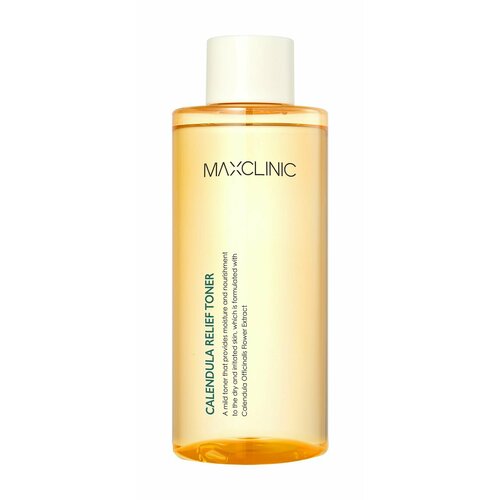 Увлажняющий тонер для чувствительной и проблемной кожи лица Maxclinic Calendula Relief Toner