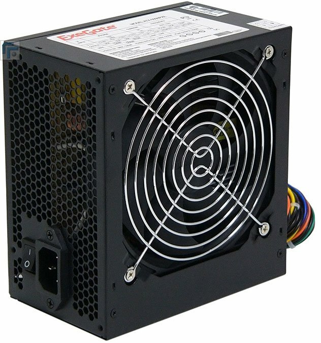 Блок питания ATX Exegate EX221637RUS 450W(+PFC), black, 12cm fan, 24p+4pi, 6/8p PCI-E, 3*SATA,2*IDE,FDD - фото №17