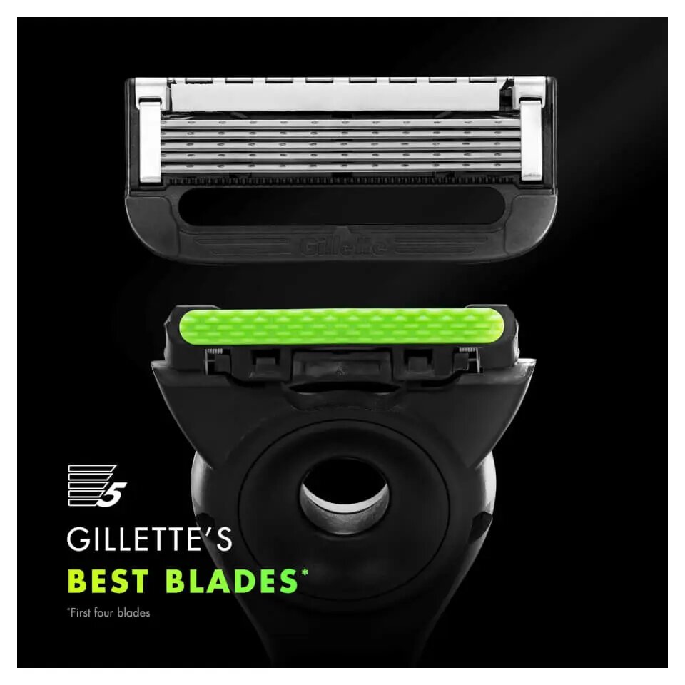 Сменные кассеты Gillette Fusion Labs 4шт