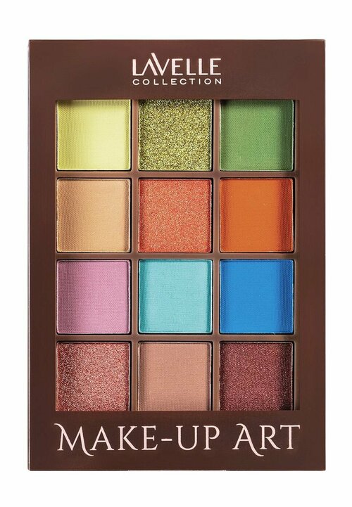 Палетка теней для век 3 Spring Lavelle Collection Make Up Art Palette