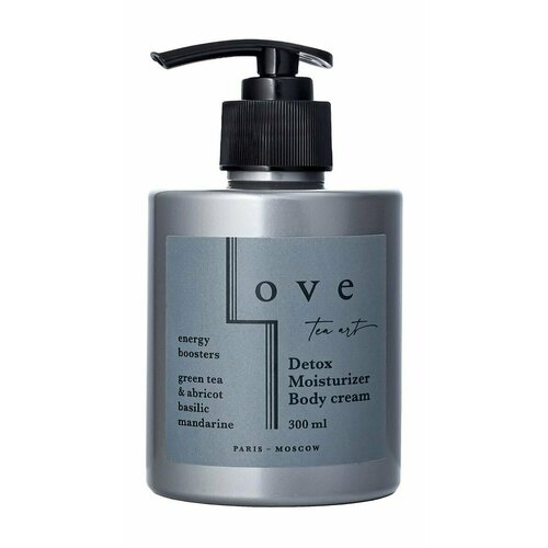 Крем-детокс для тела с ароматом зеленого чая абрикоса базилика и мандарина LOVE tea art Detox Moisturizer Body Cream Green Tea and Abricot Basilic 4579₽