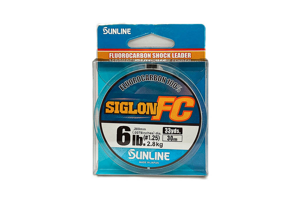 Флюорокарбон Sunline Siglon FC 2020 0.200 мм 28 кг 6lb 30 м (clear).