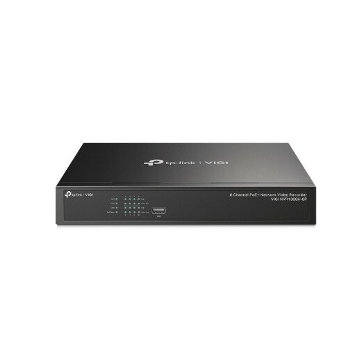TP-Link Видеорегистратор VIGI NVR1008H-8P 8-канальный сетевой видеорегистратор с поддержкой PoE+