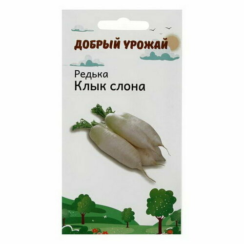 Семена Редька Клык слона 0.5 гр, 4 шт.