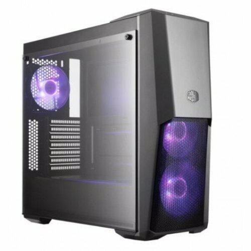 Корпус Cooler Master MasterBox 500 MB500-KGNN-S00 Mid Tower Chassis, USB3 x 2, 1xARGB fan, 1xARGB strips, RGB controller MB500-KGNN-S00 Mid Tower Cha