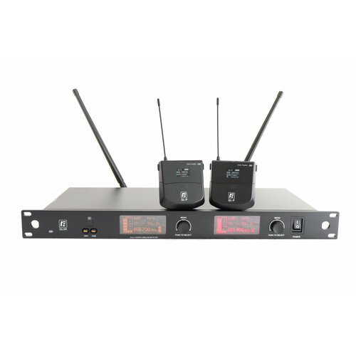 RFIntell QL5R QL-P-A 651800-683400 МГц двухканальная радиосистема с 2-мя передатчиками QL-P 5095000₽