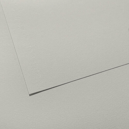 Canson Бумага "C. A. GRAIN CHINE", 50x65см, 250г/м2. серый, 1л, мелкозернистая