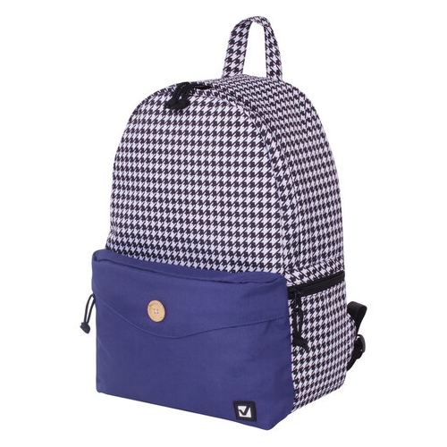 Рюкзак BRAUBERG универсальный, SYDNEY White&blue, 38х27х12 см, 228840 школьные рюкзаки brauberg sydney рюкзак универсальный