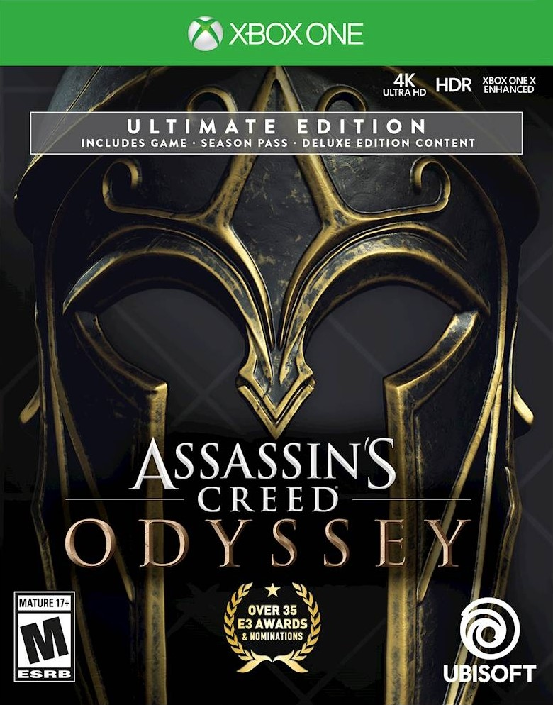 Игра Assassins Creed Odyssey Ultimate Edition, цифровой ключ для Xbox One/Series X|S, Русская озвучка, Аргентина