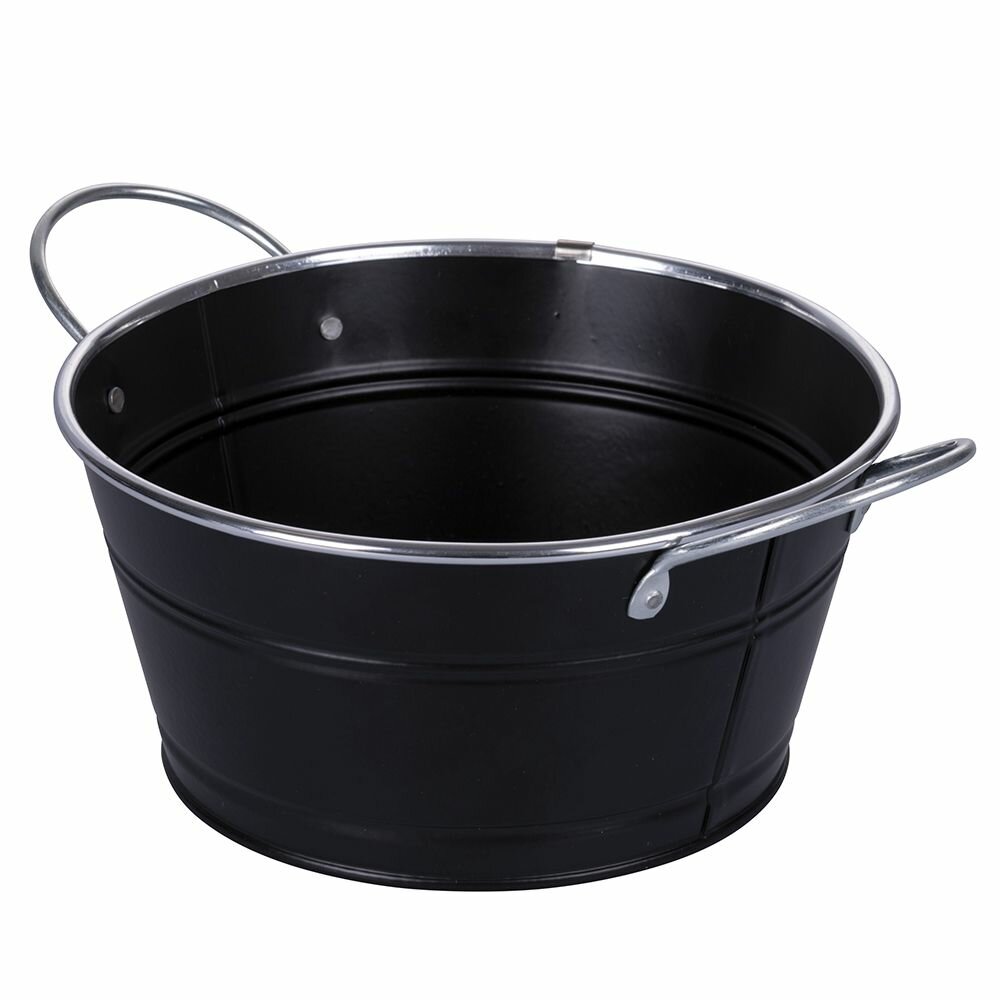 фото Кашпо Villa D'Este BLACK, д. 19,5 см, VD5911904