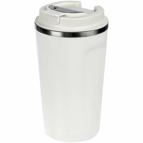 Смарт-стакан tellMug с заменяемой батареей, белый, высота 17,5 см, диаметр 9 см; упаковка: 9,5x9,5x18 см, пластик; металл, нержавеющая сталь