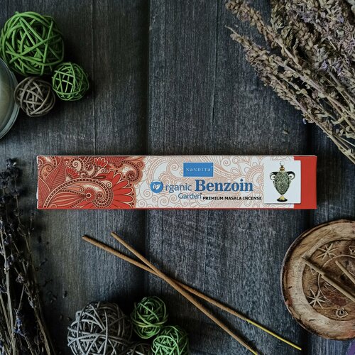 благовония nandita organic agarwood агарвуд Благовония Nandita Organic Benzoin (Бензоин)