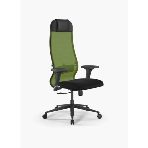 Кресло ErgoLife Sit 10 B1-111D - X2+UMF(X1) /Ub00/Wh00/D02P(M09. B11. G19. W02) (Зеленое/Черное)