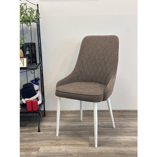 Стул турин, цвет B5 Капучино, велюр / черный каркас М-City