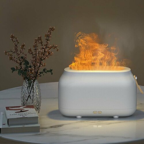 Увлажнитель воздуха DRAKON IRG с эффектом пламени камин аромадиффузор 1058₽
