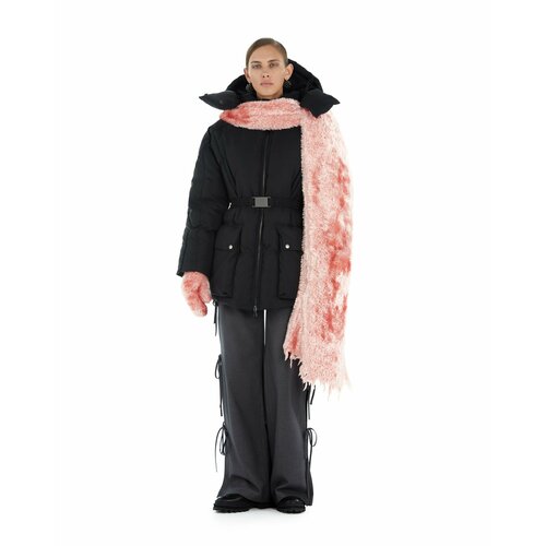 фото Шарф sorelle,150х31 см, one size, розовый, пыльная роза