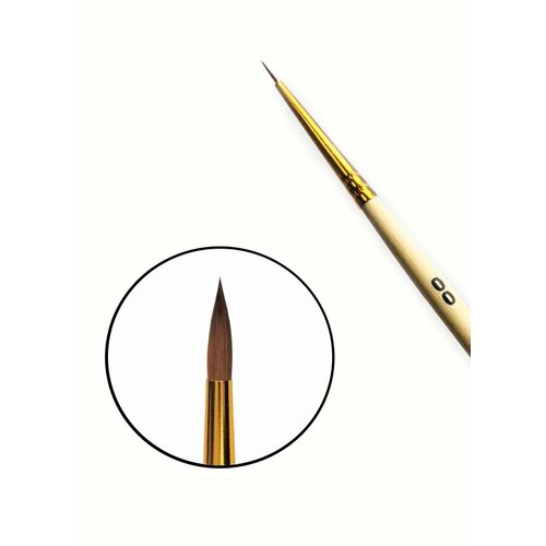 Кисть колонок круглый 00 Черная Речка 327₽