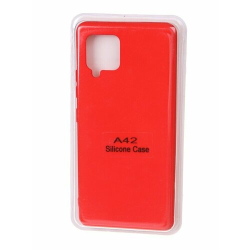 чехол innovation для samsung galaxy f41 soft inside khaki 19075 Чехол Innovation для Samsung Galaxy A42 Soft Inside Red 18967