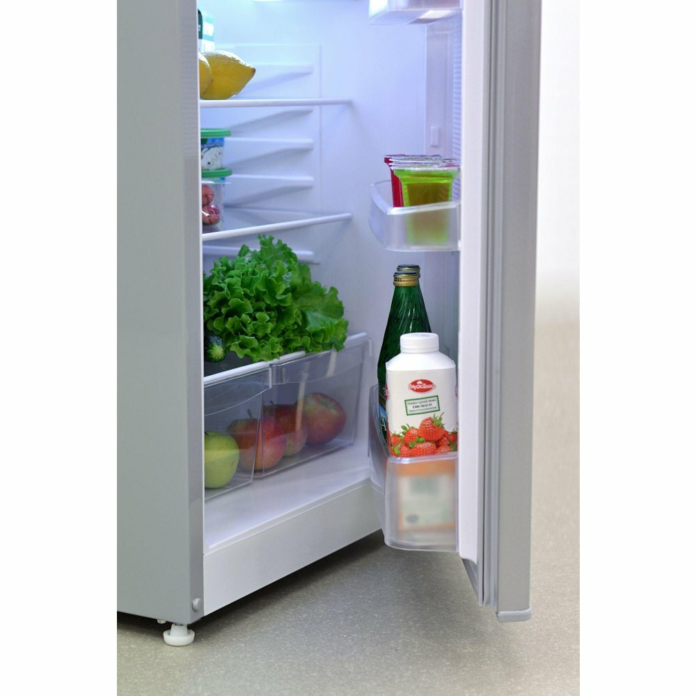 Холодильник NORDFROST NRT 143 132 серебристый металлик - фотография № 3