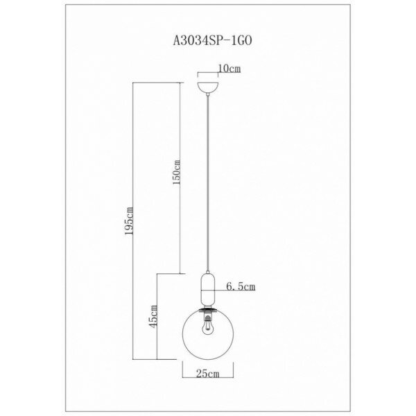 Светильник Arte Lamp BOLLA-SOLA A3034SP-1GO - фото №11