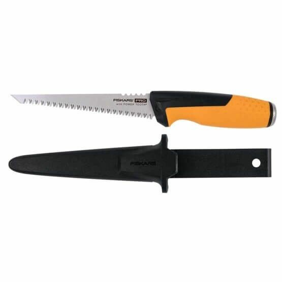 Пила зубчатая "Fiskars" с ножнами PowerTooth 8 зубьев на дюйм 1062935 - фотография № 6