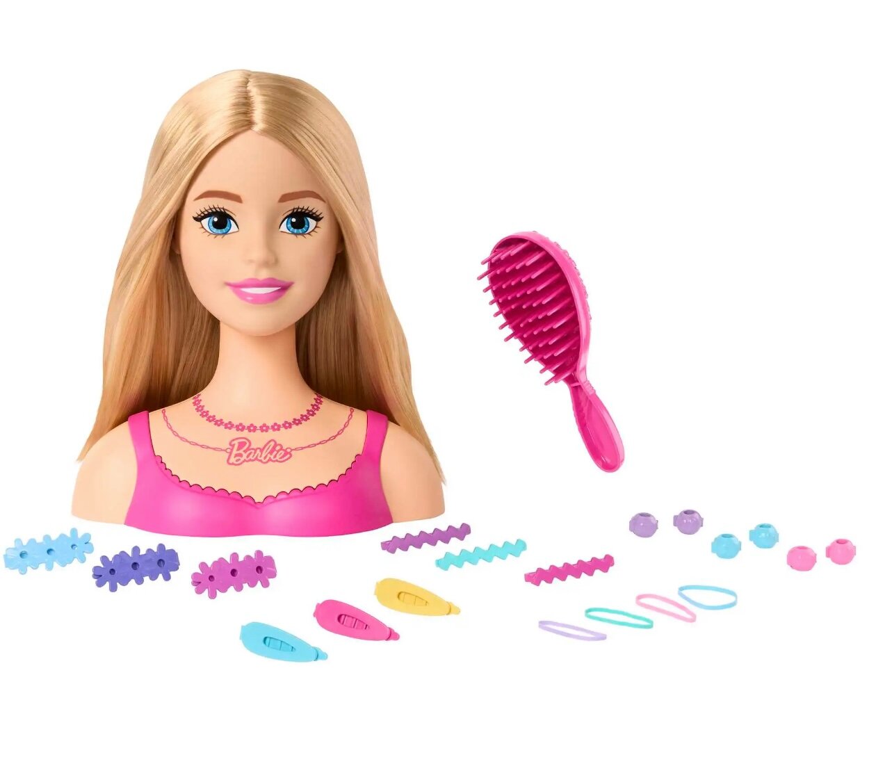 Кукла Barbie Styling Head Торс для причесок Блондинка HMD88