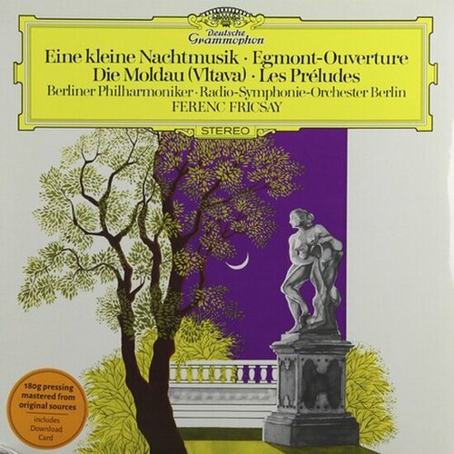 Виниловая пластинка UNIVERSAL MUSIC Fricsay, Ferenc - Mozart: Eine Kleine Nachtmusik - Beethoven: Egmont - Smetana: The Moldau (LP)